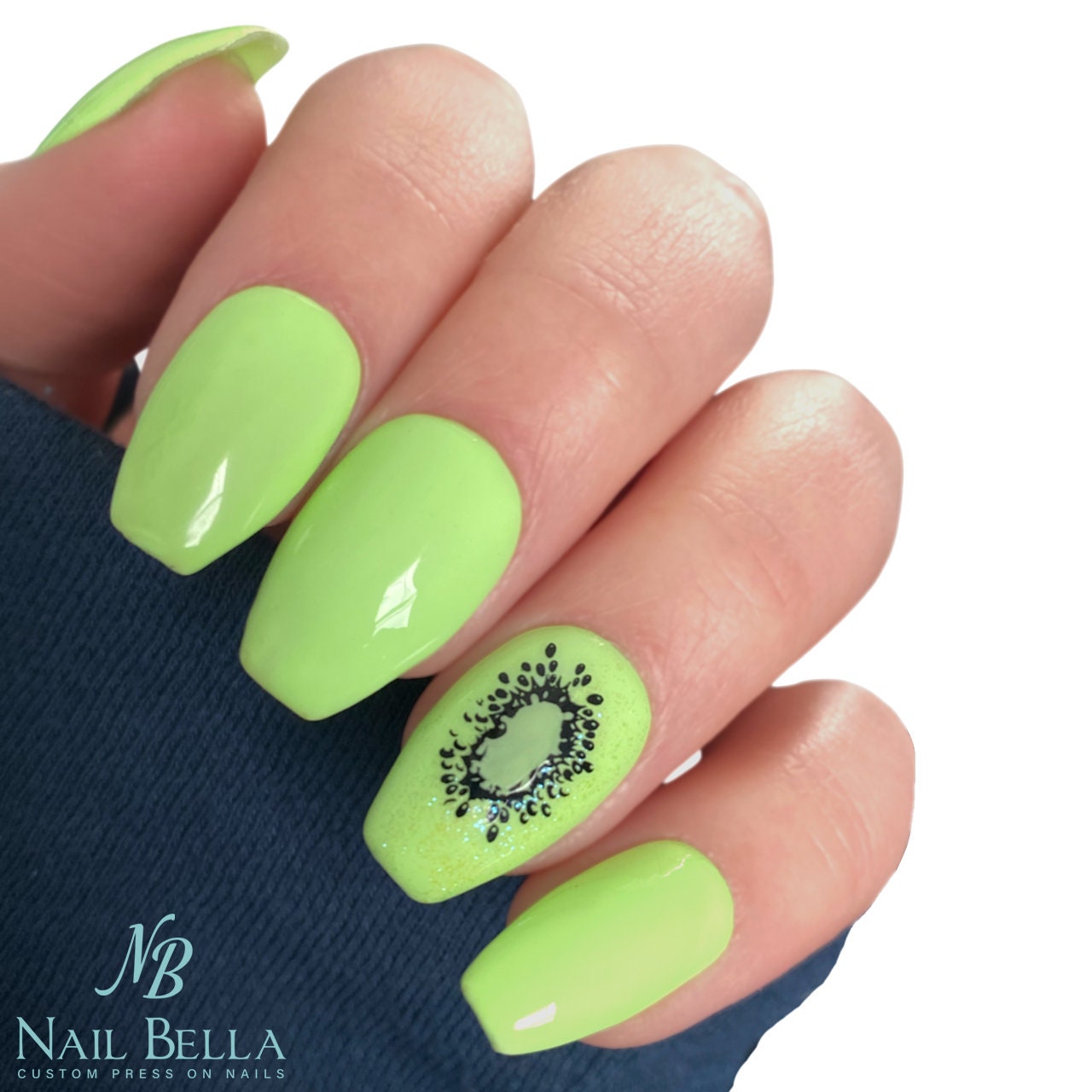 Fruit Press on Nails | Summer Press on Nails | Nails Press on | Press on Nails Short | Short Press on Nails | Fake Nails