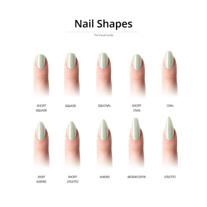 Pastel Green Nails | Green Gel Press on nails | Nails for Easter | Reusable Gel Nails | Durable Fake Nails | False Nails | Glue On Nails
