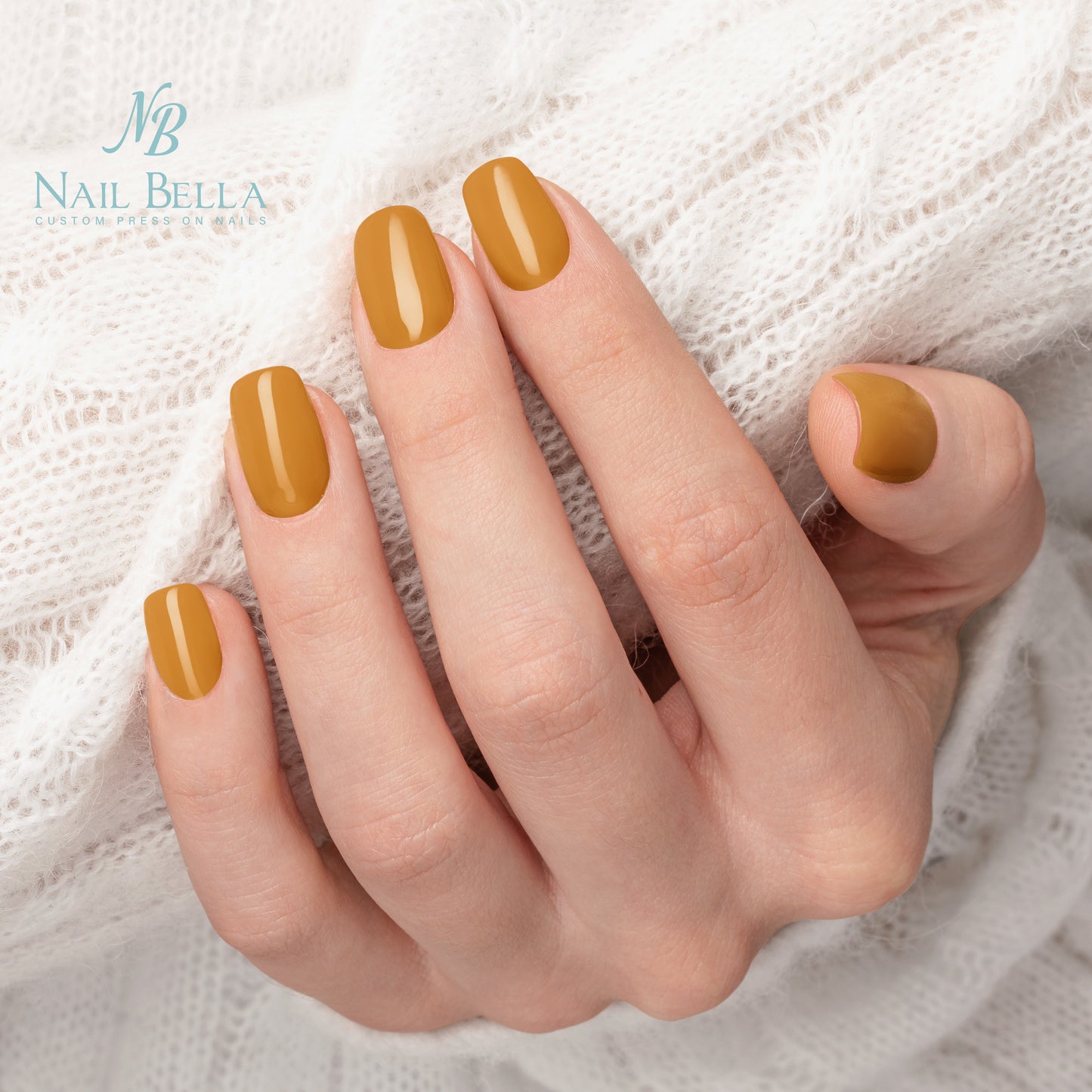 Golden Harvest Custom Handmade Press-On Nails | Complete Kit for Easy Application & Long-Lasting Wear (Copy)