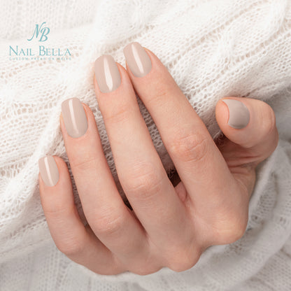 Serene Escape Custom Handmade Press-On Nails | Complete Kit for Easy Application & Long-Lasting Wear
