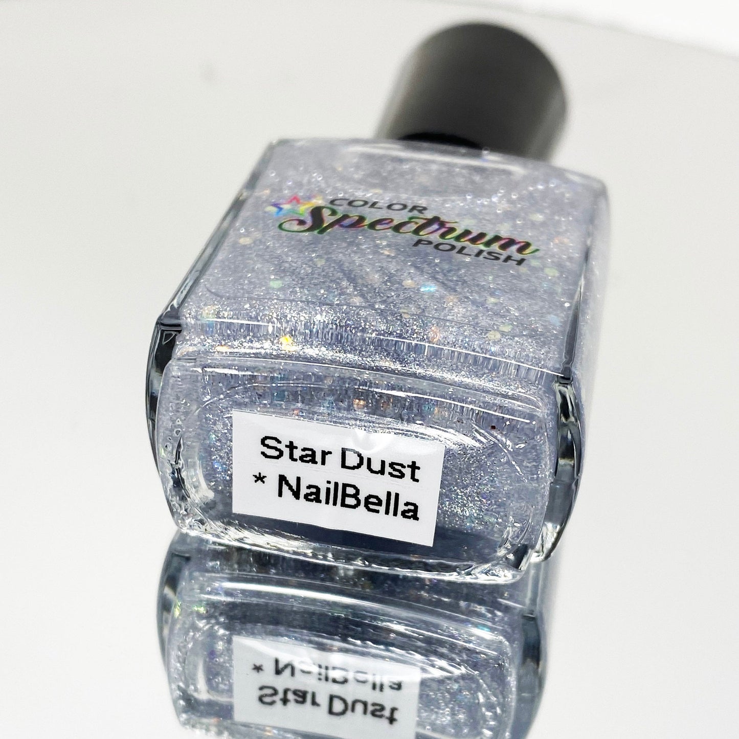 Silver Glitter Nail Polish topper indie nail polish gift for her handmade