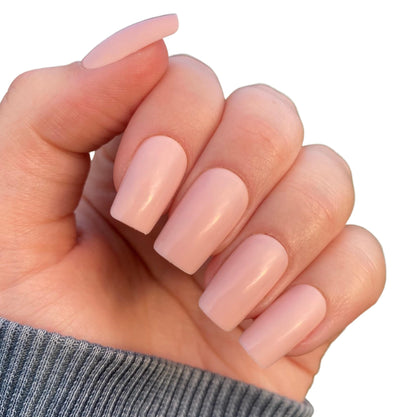 Short Square Pink Press on Nail | Fake Nails | False Nails | Pink Glue On Nails | Pink Nails | Short Pink Press on Nails | Ready to Ship