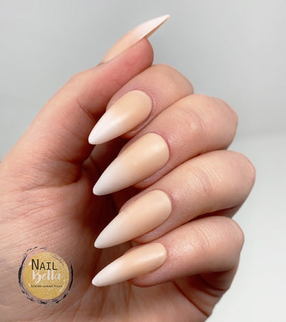 Ombre Press on Nail | Long Stiletto Fake Nails | Glossy nails | False Nails | Glue On Nails | Ombre Nails | Long Press on Nails